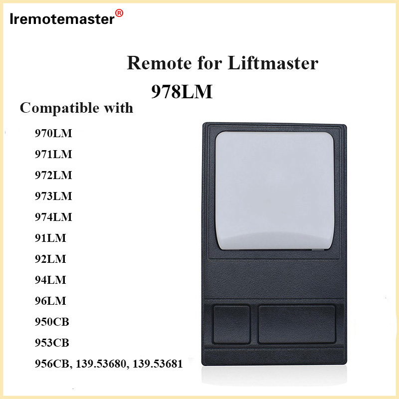 Remote for Liftmaster 978LM